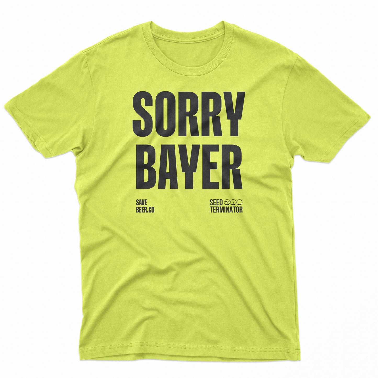 Sorry Bayer - Safety Yellow